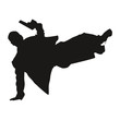 Vector: Shadow vector silhouette cop illustration stickers Shadow vector silhouette cop illustration stickers