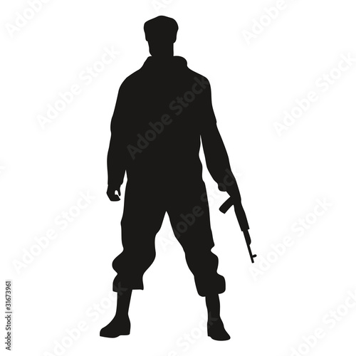 Vector: Shadow vector silhouette soldier cop people stickers Shadow vector silhouette soldier cop people stickers