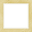 Vintage picture frame, wood plated, white background