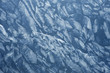 Drifting ice on the river in spring