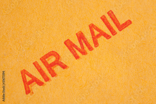 Photo: Air Mail Text Air Mail Text