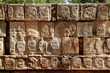Chichen Itza Tzompantli Wall of Skulls Mayan Mexico Chichen Itza Tzompantli Wall of Skulls Mayan Mexico