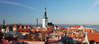View of old Tallinn in spring