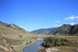Mountain river Chuya in Russian Altai Mountain river Chuya in Russian Altai