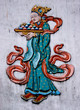 Photo: Buddhist stucco molding Buddhist stucco molding