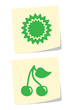 Sun and Cherry Icons