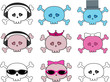 Collection Of Cute Skulls