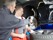 Master mechanic explaining repair and maintenance costs