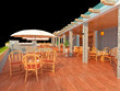 3d modern restaurant 3d modern restaurant