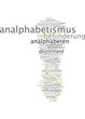 Analphabetismus
