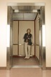 Woman In An Elevator