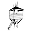 tree house vector