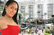 Photo: Beautiful Woman in the Opryland Hotel Atrium Beautiful Woman in the Opryland Hotel Atrium