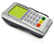 Photorealistic illustration of POS-terminal Photorealistic illustration of POS-terminal