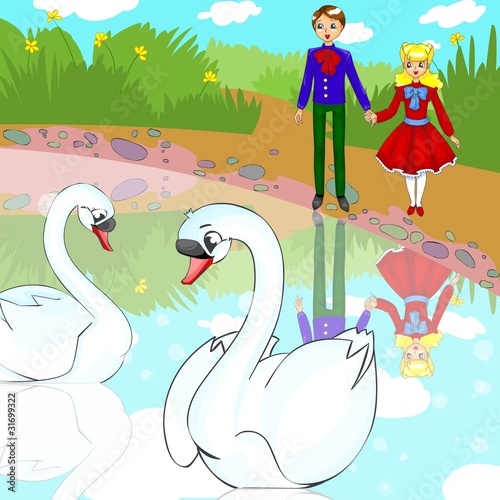 Illustration: Fairytale Ugly duckling 7. Fairytale Ugly duckling 7.