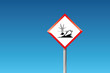 Gefahrzettel Umwelt