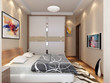 rendering of home interior focused on bed room rendering of home interior focused on bed room