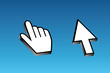 Computermaus Maus Hand Finger Pfeil Zeiger Cursor zeigen