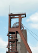 Bergbau. Förderturm