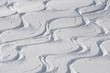 ski and snowboard tracks