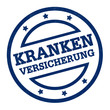 KRANKENVERSICHERUNG stempel
