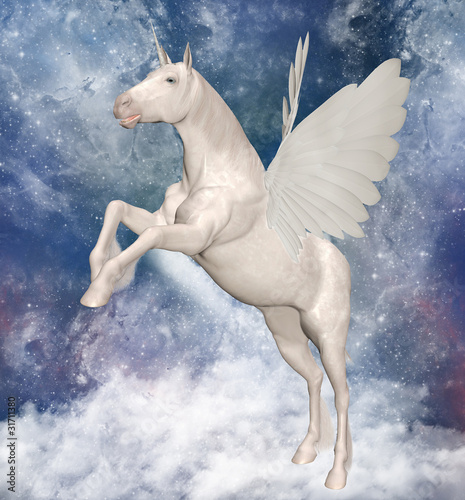 Photo: Unicorno alato Unicorno alato