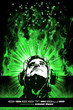 Colorful Burning Dj Background for Alternative Disco Flyers