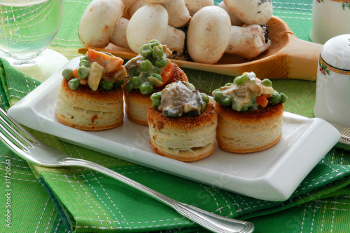 Photo: Vol au vent con verduras Vol au vent con verduras