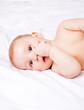 baby on the bed