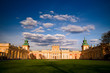 Wilanow Palace in Warsaw on a sunny day