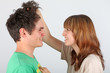 Haare raufen