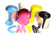 Foto: CMYK cans of paint CMYK cans of paint