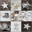 Weihnachtskarte mit Kerze