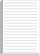 empty office notebook