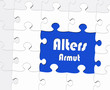 Altersarmut - Konzept Bild