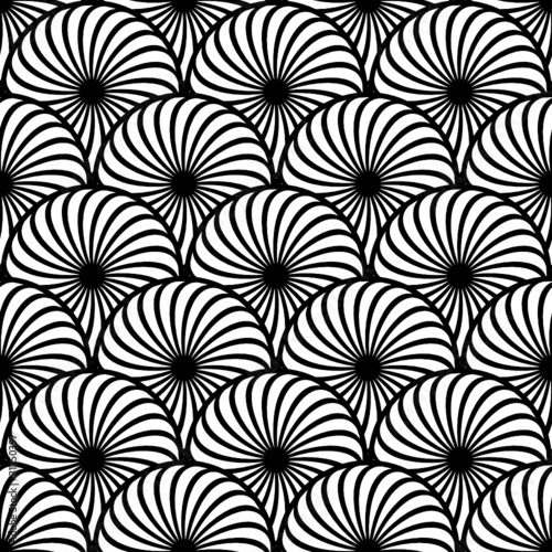 Vector: Seamless pattern with circle-shaped elements. Seamless pattern with circle-shaped elements.