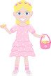 Pink Dress Flower Girl 2