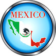 Mexico Round Button