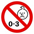 Vektor: Age warning sign Age warning sign
