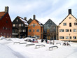 street of Sundsvall, northern Sweden