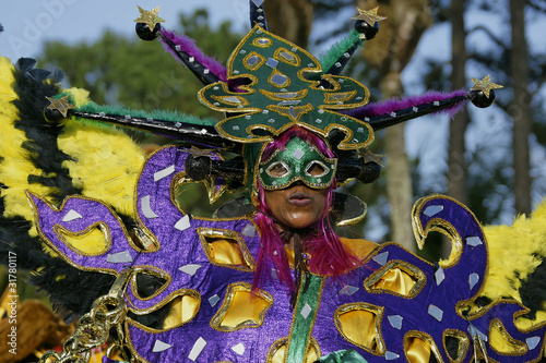 Photo: Grande parade du carnaval de Guyane Grande parade du carnaval de Guyane