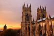 cathedral in the evening