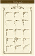 calligraphic elements  frame