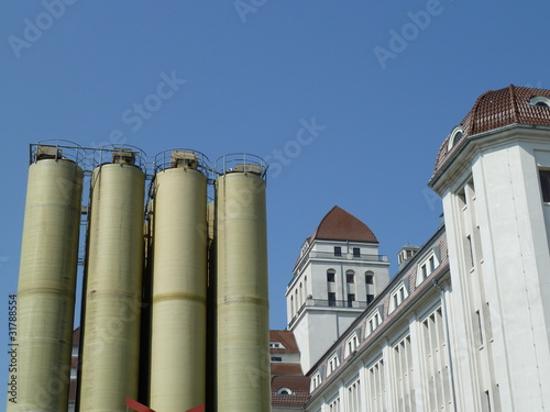 Photo: historische Hafenmühle in Dresden historische Hafenmühle in Dresden