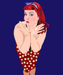 Redhead sexy rockabily girl