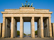 Brandenburger Tor in Berlin in the early morning
