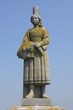 statue en pays bigouden,bretagne,finistère
