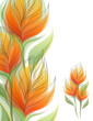 Colorful flowers. Vector illustration.