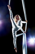 Young woman gymnast