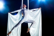 Young woman gymnast
